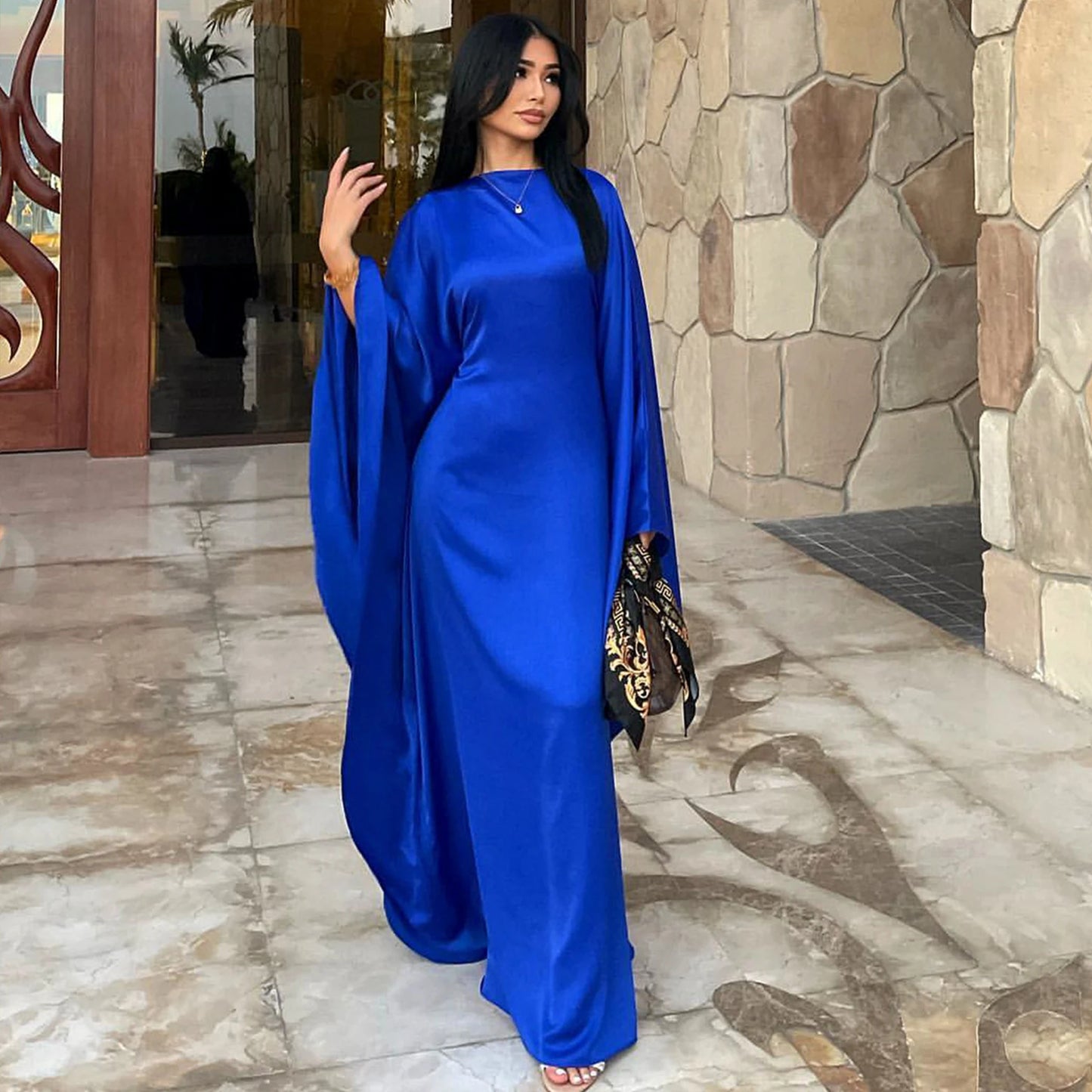 Elanora Abaya Blue