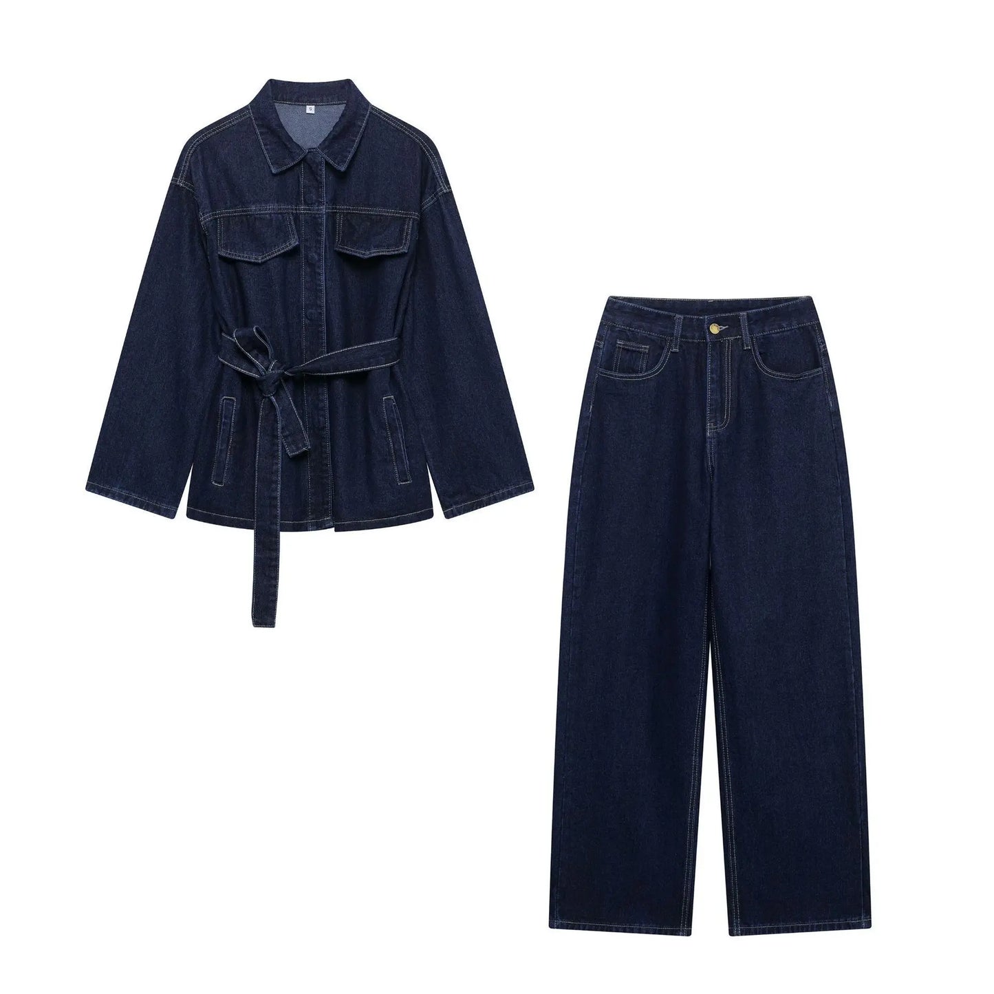Lunara Belted Denim