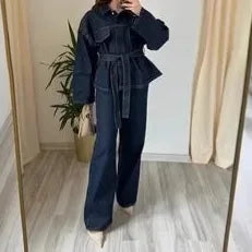 Lunara Belted Denim